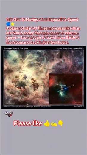 This Star Is Moving at an Impossible Speed 🔵⭐