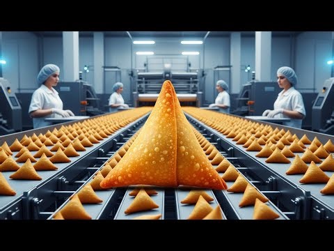 Inside the Samosa Factory | Mass Production of Crispy Samosas | How It's Made
