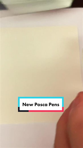 Creating Art with New Posca 8mm Chisel Tip Pens