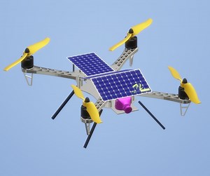 Self Charging Solar Surveillance Drone | Nevon Projects