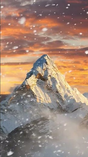 The Majesty of Mount Everest in 4K 🏔️