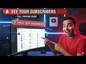 How to Check Your YouTube Subscribers | Full Guide