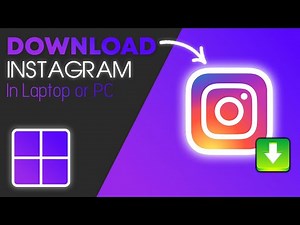 How To Download Instagram In Laptop or PC in 1 Minute