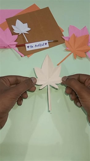 How to make Maple leaves from paper | Autumn leaves origami | #shorts #youtubeshorts #mapleleaves