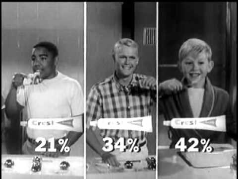 Crest Toothpaste Commercial - Vintage Advertising