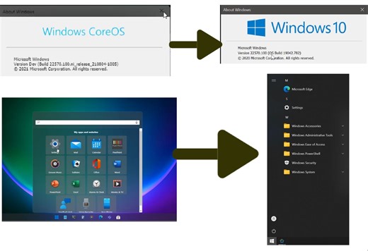 把CoreOS11改造成一个正宗的Windows10