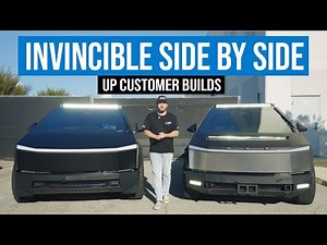 Two Custom Built Tesla Cybertrucks - UP INVINCIBLE Upgrades | UP Customer Builds