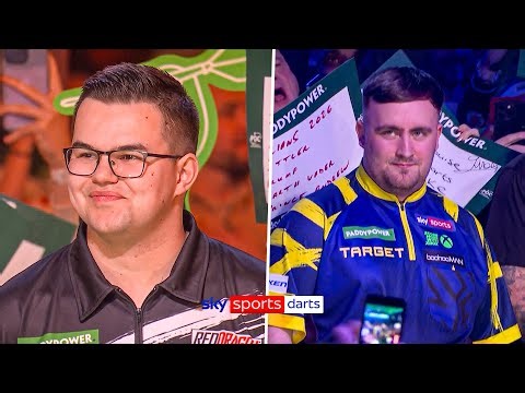 Luke Littler and Gian van Veen's 2026 World Darts Championship final walk-ons