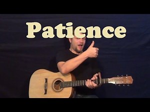 Patience (Guns and Roses) Guitar Lesson Easy Strum Chords How to Play Tutorial