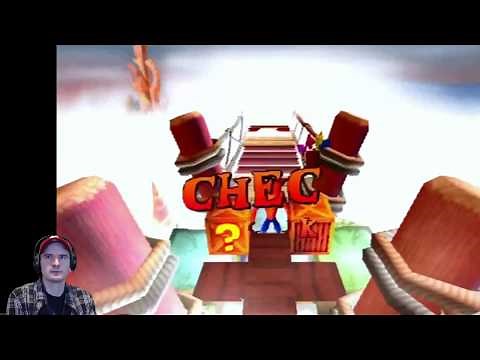 Crash Bandicoot Bridge Levels Without Dying - PS1 - Playstation - Not cheating