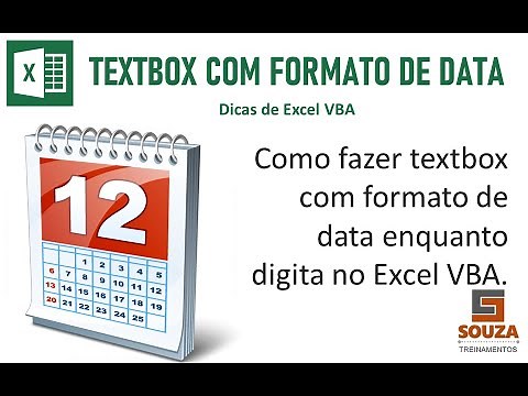 Formatar TextBox como data no Excel VBA - #28