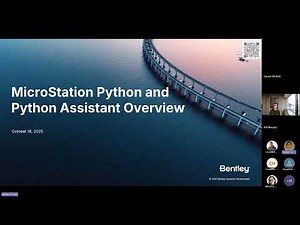 MicroStation Webinar: Getting Started with Python and Python Assistant