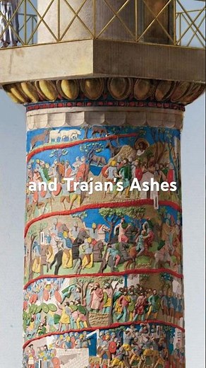 Trajan’s Column in Rome #Rome #history #travel