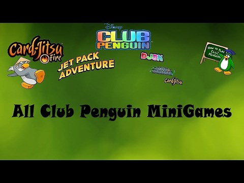 All Club Penguin Mini Games