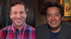 424K views · 2.9K reactions | Andy Samberg talks about finally binge-watching Mad Men and shares why he loves weddings so much. | The Tonight Show Starring Jimmy Fallon | Facebook