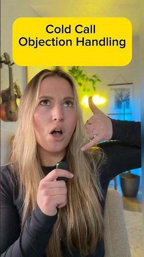 How to handle this objection when cold calling ☎️ #sales #coldcalling