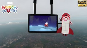 Numberblock 10 Space Launch | Learn to Count | Numberblocks