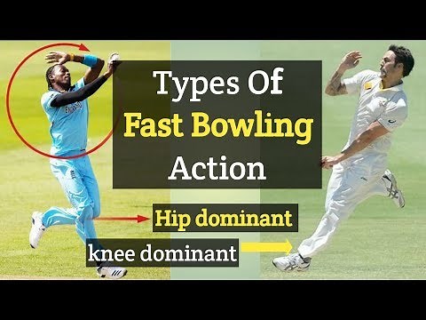 Types of fast bowling action in cricket 🔥| Hip dominant vs knee dominant