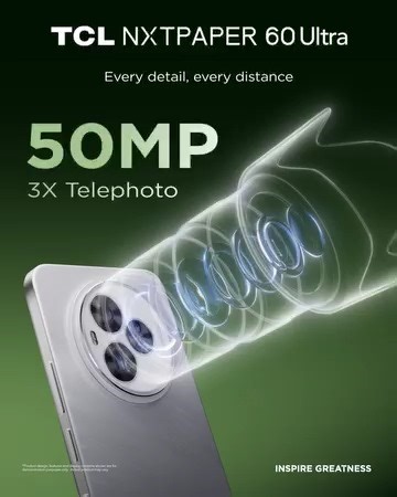 Turn moments into masterpieces with the TCL NXTPAPER 60 Ultra 🤳 Whether it’s day or night, its high-end 3X periscope telephoto camera captures every shot with clarity, so your memories can be cherished 😍 Plus, with massive storage, it keeps all your photos, books, and media safe and sound 🤝 #TCLNXTPAPER60Ultra #YourChoiceForEyecare #SeeBeyondGreatness #FutureTech #MobilePhotography #TelePhoto #TelePhotoLens #ZoomLens | TCL Mobile