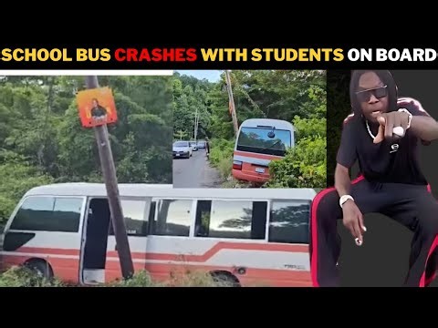 School Bus CRASHES With Students On Board! In Westmoreland! Vybz Kartel DEFENDS Shorty