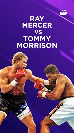🗓️ October 18, 1991: Ray Mercer delivers an unforgettable KO to Tommy Morrison in the ‘Test of Courage’. Brutal, historic, and unforgettable. 💥🥊 #beINSPORTS #RayMercer #Boxing | beIN SPORTS USA
