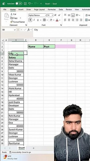 👉 Long Text in One Excel Cell | Use Wrap Text Like a Pro #rkstudio8626 #shorts