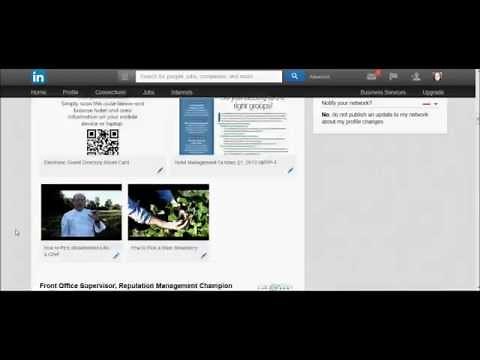 How to add Links and Documents to LinkedIn Profile