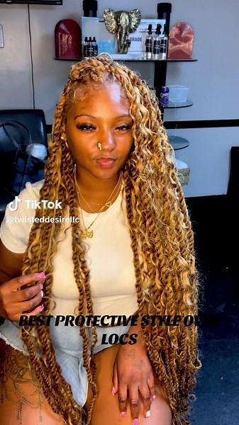 Extended Boho Twist Protective Style Showcase
