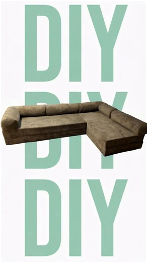 I built a Designer Couch with basic sewing skills! #diy #sewing #modularsofa #sofa #beginnersewing