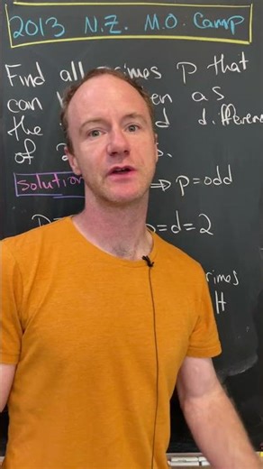 A quick New Zealand number theory problem