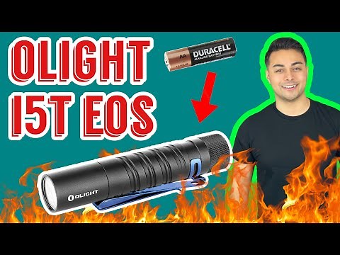 Best AA Battery EDC Flashlight? OLIGHT i5t EOS Review | 300 Lumen? | Outdoors | Survival | Gear