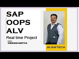 SAP ABAP OOPS ALV Project 1, Sep 2025, JH SOFTECH