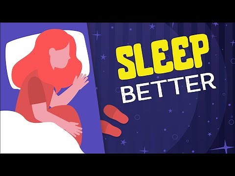 How to SLEEP better! Wake up FRESH!