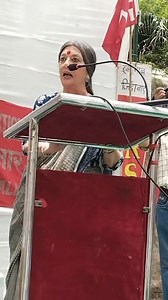 56K views · 3.5K reactions | #CPIM leader Brinda Karat's speech at the protest held today by Left parties at Jantar Mantar against the demolition of slums in #Delhi | Communist Party of India (Marxist) | Facebook