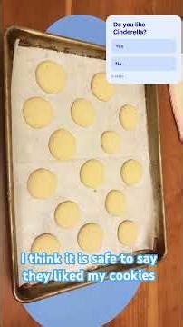 Cookies for the cast of Cinderella