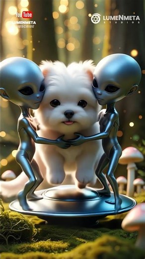 👽 Puppy Kidnapped by Aliens | Pixar-Style Short