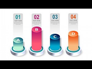 Create a beautiful animated cylinder chart with PowerPoint