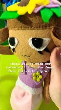 💐🧸How to make your very own Bassie plushie!! (2/2) // #dandysworld #plush #sewingtutorials #bassie