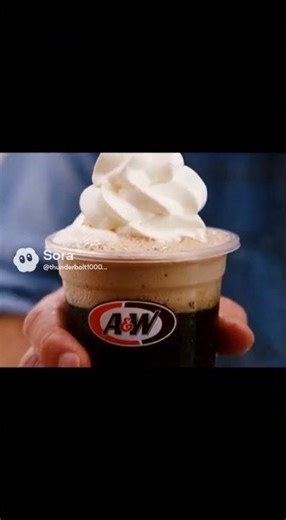 Conrail Coal Train Stops at A&W Restaurant