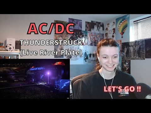 Reaction to AC/DC - "THUNDERSTRUCK" (Live At River Plate)