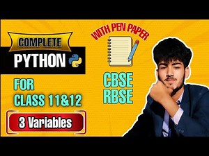 Python Lecture 3 | Variables in Python | Beginners Full Course in Hindi