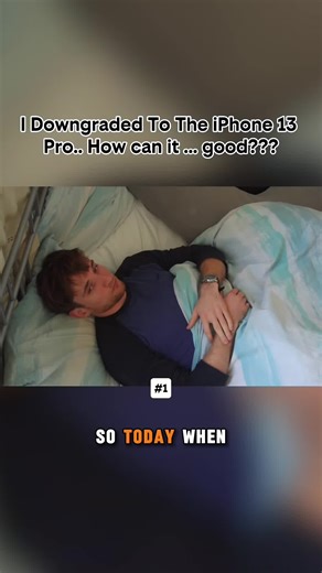 I Downgraded To The iPhone 13 Pro.. How can it ... good??? #fyp #iphone #downgraded #iphone13 #iphone13pro