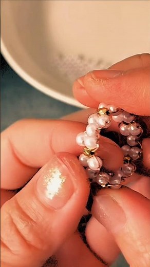 step-by-step diy Ring guide in full video #diy #jewelrymaking #handmade #ring #ribbon