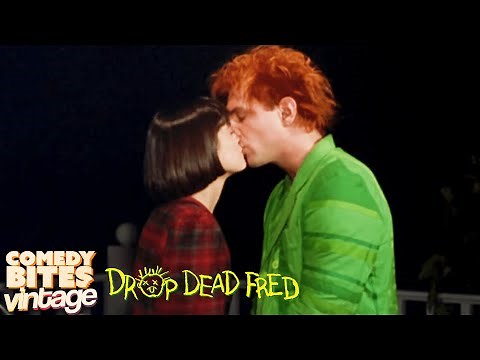 Drop Dead Fred (1991) Kiss Scene | Phoebe Cates & Rik Mayall Kiss | Comedy Bites Vintage