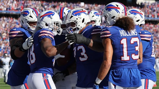 Did Keon Coleman provide an assist on Amari Cooper's touchdown catch?