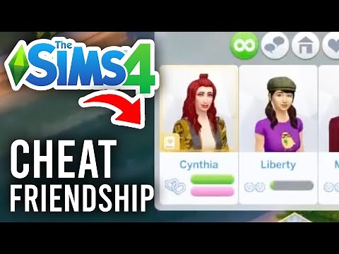 How To Cheat Friendship In SIMS 4 - Full Guide