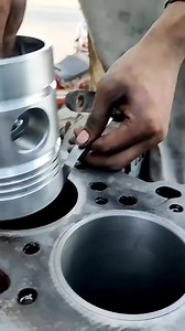 Piston size check. #automechanic #piston | Unique Engineering