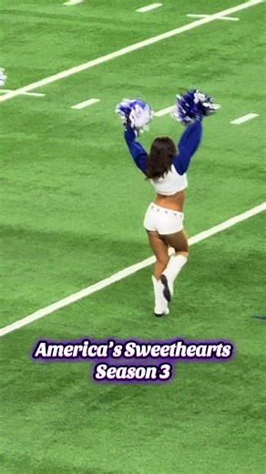 Dallas Cowboys Cheerleaders America’s Sweethearts DCC at AT&T Stadium in Arlington, Texas. #AmericasSweethearts #netflix #dcc #thunderstruck #nfl Week 2 Home Opener against the NY Giants.