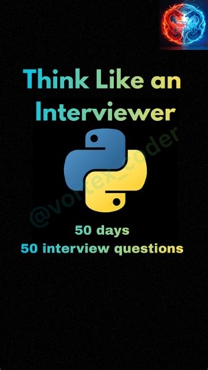 Mr.coder on Instagram: "Check palindrome number Day – 2| Think Like an Interviewer 🧠⚡ This code looks correct. It is not. Your task: Find the ONE wrong line that breaks the logic. Rules: • Only one bug exists • It’s a logic mistake, not a syntax error • Comment the wrong line This is how interview thinking is built. Not by watching. By catching mistakes. Follow to train your brain for placements. . . . . #day2 #python #leetcode #vortexcoder #thinklikeaninterviewer"