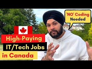 High Paying IT/Tech Jobs in Canada 🇨🇦 with 'NO' coding required | Gursahib Singh Canada